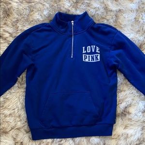pinkbyVictoria’sSecret-dark blue sweatshirt